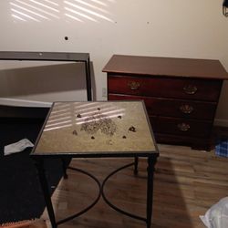 Dresser , Long Table , Small Glass Medal Table 