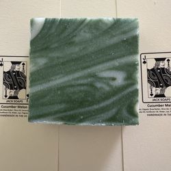 Cucumber Melon🃏Natural Pure Organic Handmade Olive Oil Bar Soap Made In The USA