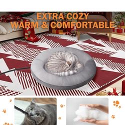 Heated Cat Bed – Cozy Electric Pet Bed with Constant Warmth, Washable Design for Indoor Cats, Kittens & Small Dogs