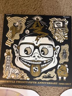 DIRT STYLE dj q bert TWENTY-FIFTH YEAR ANNIVERSARY 12" Vinyl 2 record LP