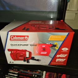Coleman Quick pump 120v 