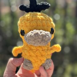 Pokémon Psyduck $16 Handmade 🧶 Crochet 🧶 Plushie 