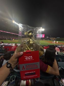 Gold Mickey Mouse angels bobble head