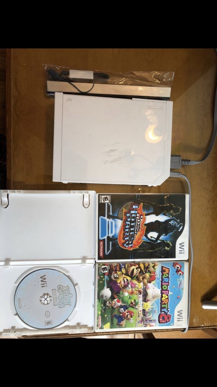 Wii console used bundle