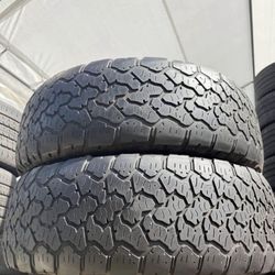 275 70 18 General Grabber 275/70/18 used tires 275/70R18