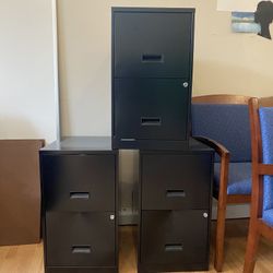 Black Filing Cabinets