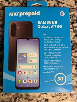 AT&T prepaid phone SAM A17