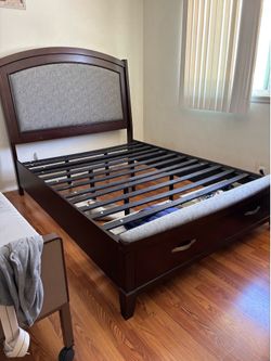 Queen size bed frame