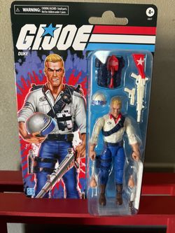 GI Joe Classified Retro Card USA Duke 250th America Figure