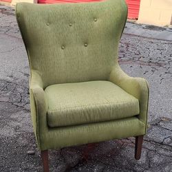 Vintage Winged Back Armchair