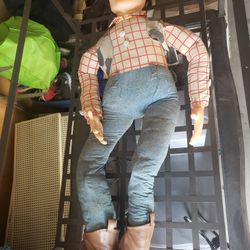 Jumbo Toy  story  Woody 1995 4ft. doll Frito lay promotional  Disney pixel 