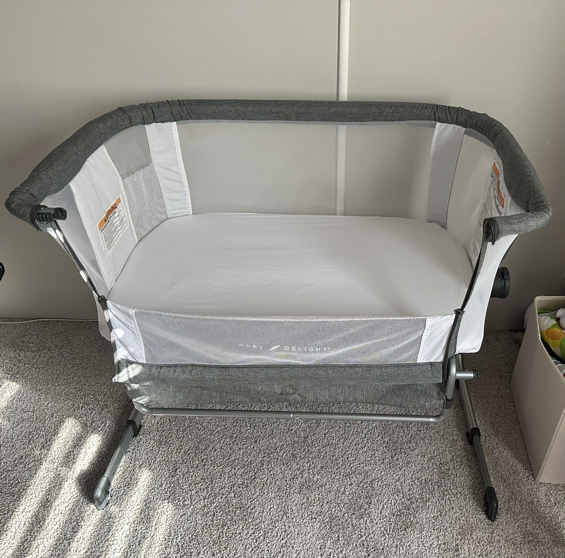 Barely used Bassinet, Activity Play Mat, Floor Seat, & Bouncers. Willing to sell individually too!