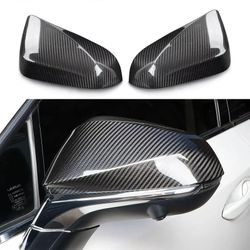 BRAND NEW LEXUS NX200 NX300 2014-2024 Real Carbon Fiber Mirror Cover Add On Caps