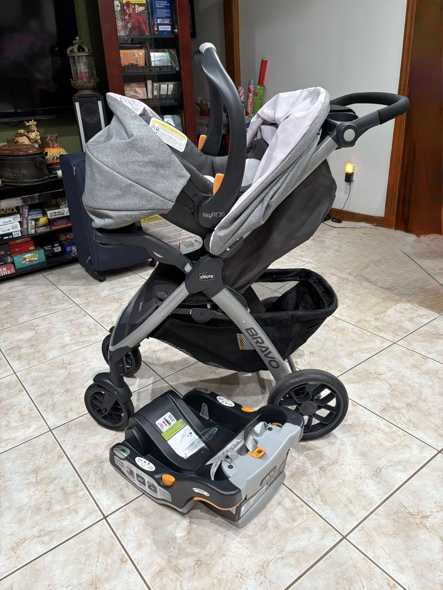 Stroller Travel System With Car Base and Car seat