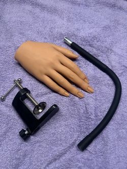 Silicone Practice Hand for Nails