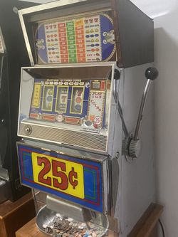 2 Bally Vintage Slot Machine In Working Condition 
