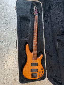 Ibanez SR485 5 string bass - includes original hard shell case