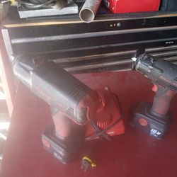 Snap On 2 Impacts  3/8 And 1/2 