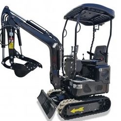 Briggs & Stratton 13.5HP Engine 1.2 Ton Mini Backhoe Excavator Bulldozer Hydraulic Thumb