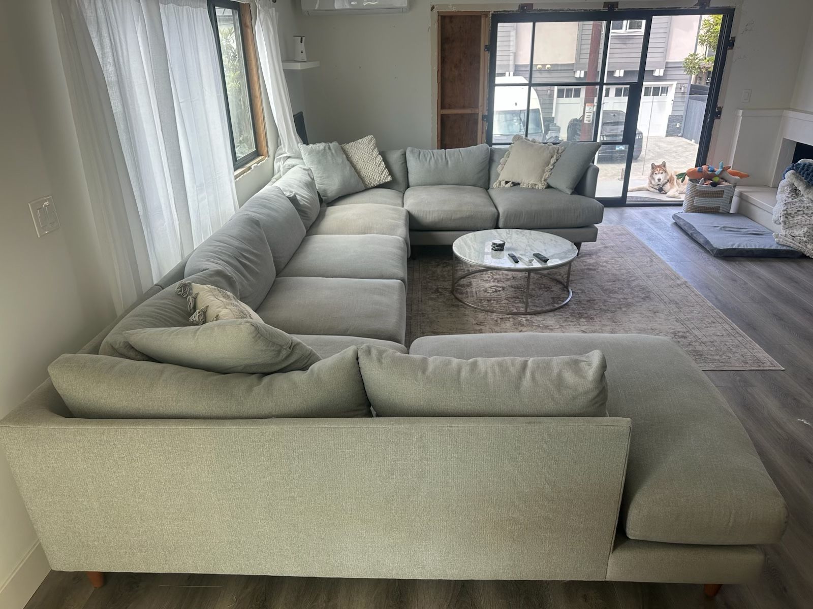 Living Spaces Luxury Couch