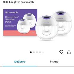 Lansinoh discreet duo wearable breast pump