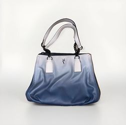 Simply Vera Vera Wang blue and white purse