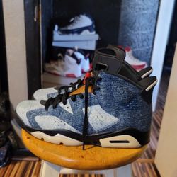 Jordan 6 Denim Great Cond Size 10 $140