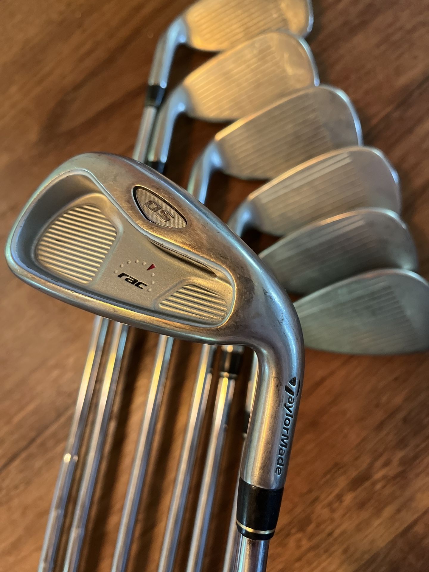 Golf Clubs Taylormade RAC OS iron Set 4-PW Great irons