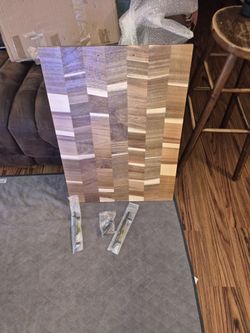 Beautiful  large wood serving tray