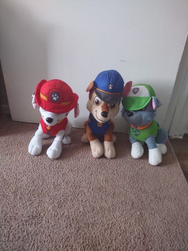 Paw Patrol Plushies
