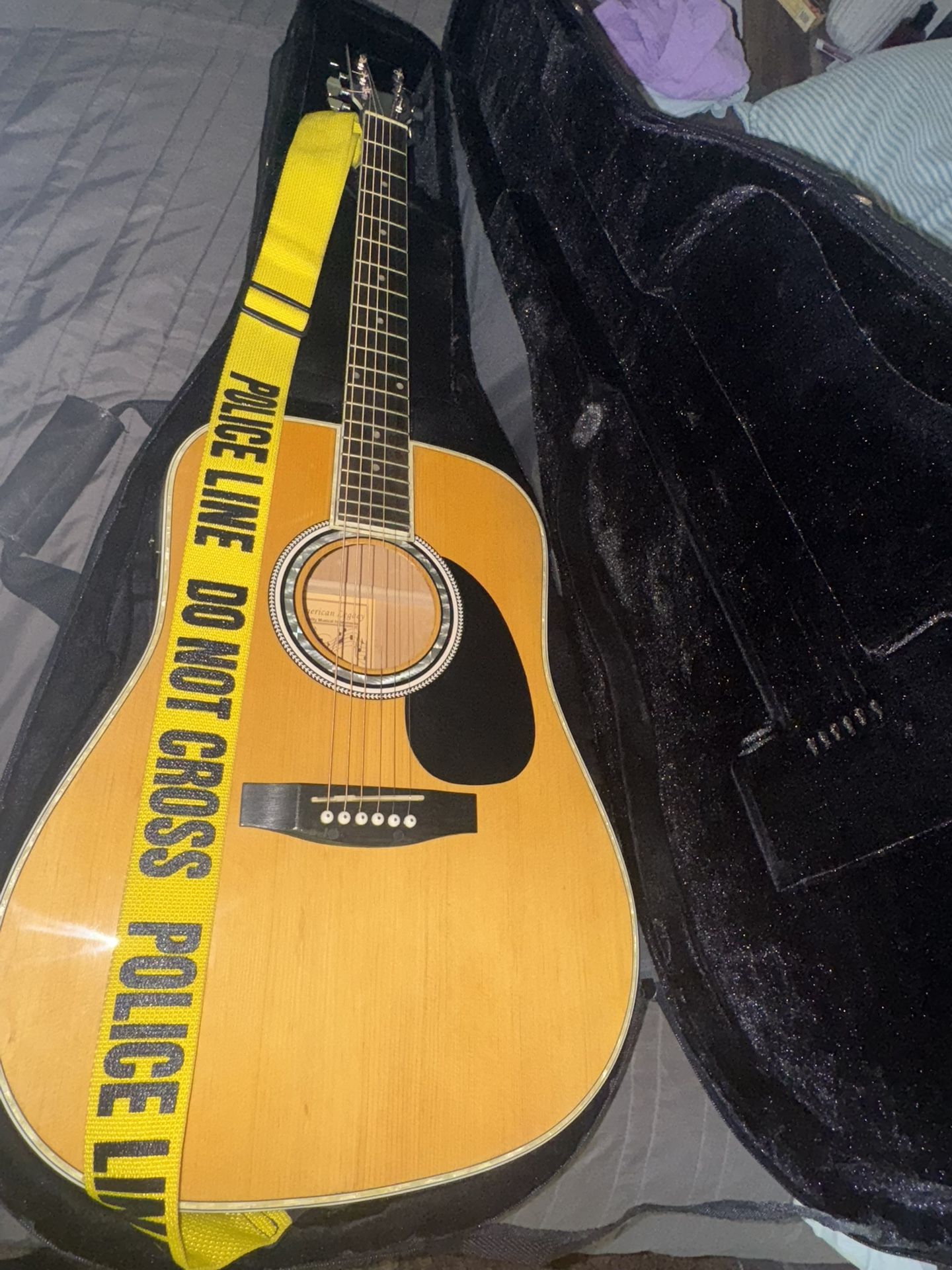 American Legacy Al 100 Acoustic Electric Guitar 