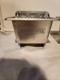 2 Chef Master Stainless Steel Butter Roller Spreader for Griddle 3 Stick Holder