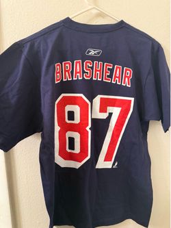 Reebok New York Rangers "Face Off" collection T-shirt Donald Brashear #87