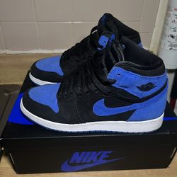 GS Air Jordan 1 Retro High OG “Royal Reimagined” – Size 6.5Y
