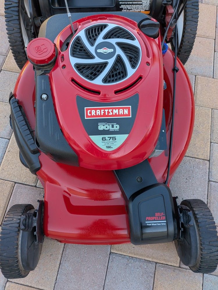 CRAFTSMAN GOLD SERIES SELF-PROPELLED LAWN MOWER