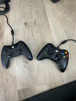 Can negotiate!!!! 🎮 2 Xbox Wired Controllers (Series + Xbox 360) – Working Great