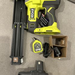 Ryobi Brad Nailer 18v New 
