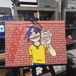 Gorillaz Handmade Picture