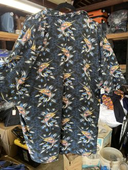 HWY 1 Look'n Hot Feel'n Cool Hawaiian Aloha Shirt Men’s
