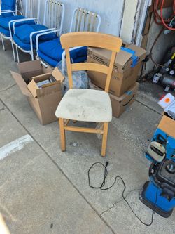Free chair, just cover the top