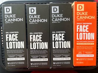 $7 each Duke Cannon Face Lotion