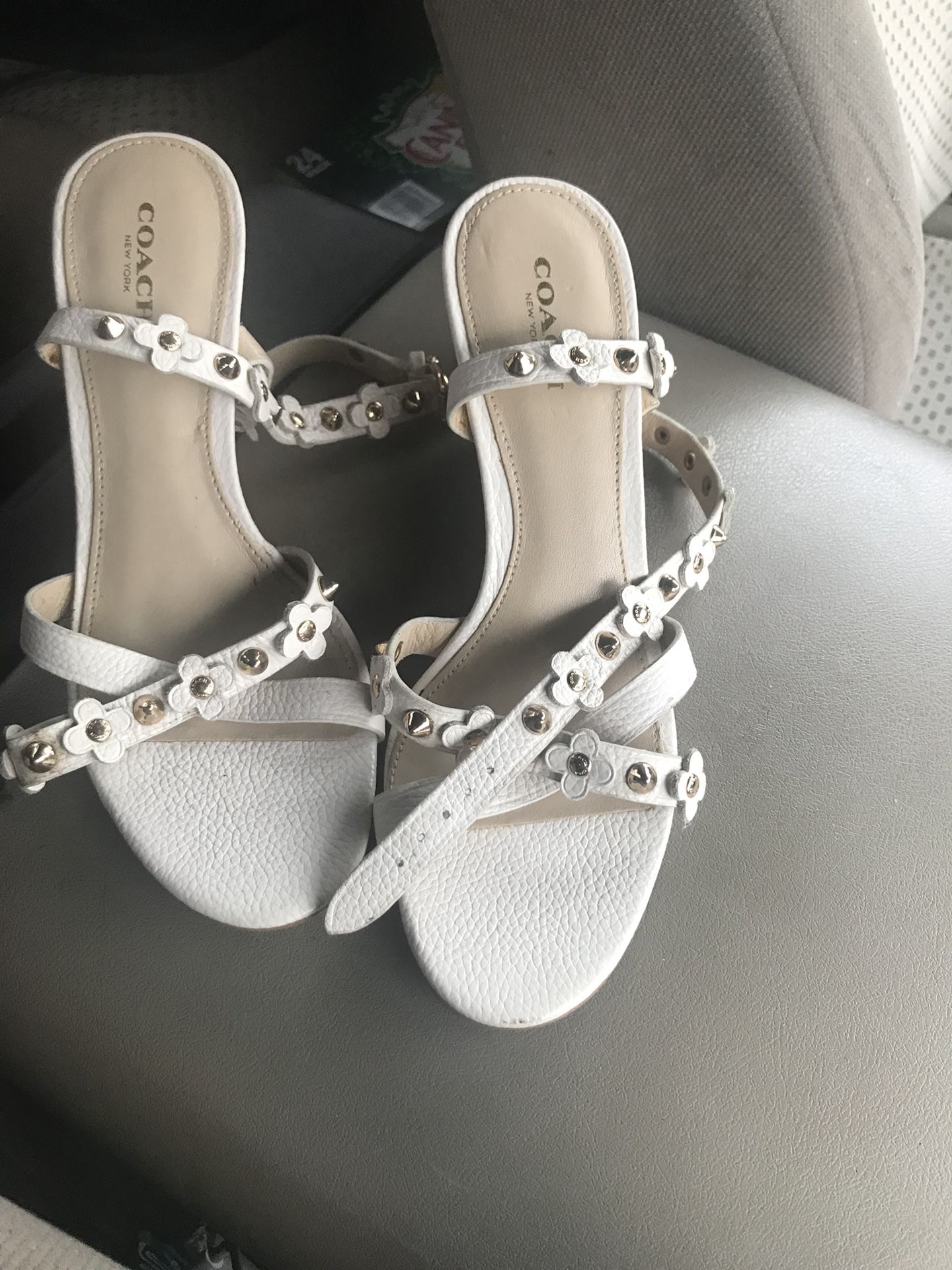 Brand new women’s Coach sandals size 6