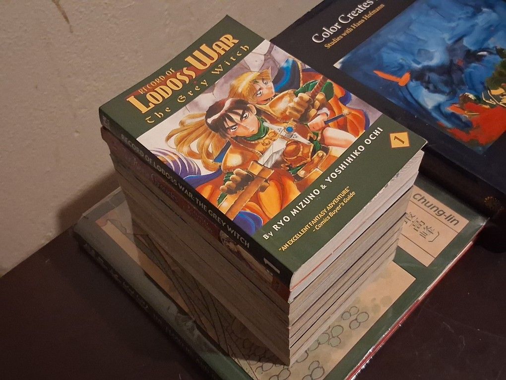For Sale : Record Of Lodoss War Grey Witch Manga Paperback Volume 1