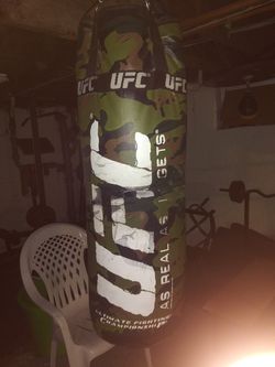 UFC camo 100 lb. Heavy Bag