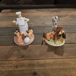 Disney Heroes/Villains and Magic Memories LADY AND THE TRAMP, 1985 Limited Edition