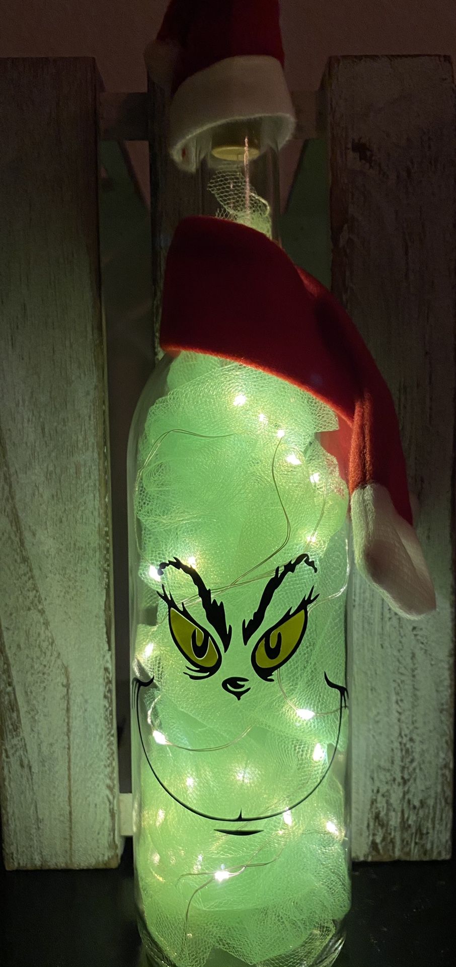 The Grinch - Lamp Kids Nightlight Home Decor - Holiday Gift - Handcrafted NEW