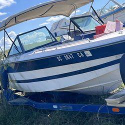 Boat And Trailer