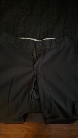 Dickies Black Cargo pants with Belt Loops