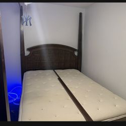 Canopy Four Poster Bed Queen 