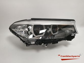 2017-2020 BMW 5 Series LED Xenon Headlight Right Passenger Side OEM